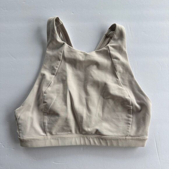 Lululemon Free to Be Serene Bra High Neck Sz 4 - Picture 1 of 4